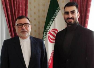 ملاقات سرمربی ایرانی بلغارستان با سفیر ایران